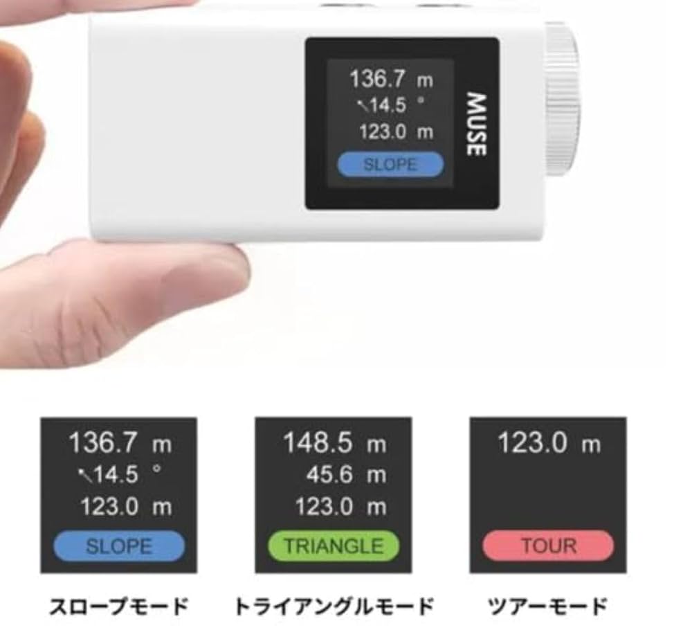 【新品 未使用】ゴルフ 距離計 【年末バージョンアップ版】0.1秒測定 Amazon.co.jp: QWIGOFU ゴルフ 距離計 【年末バージョンアップ版